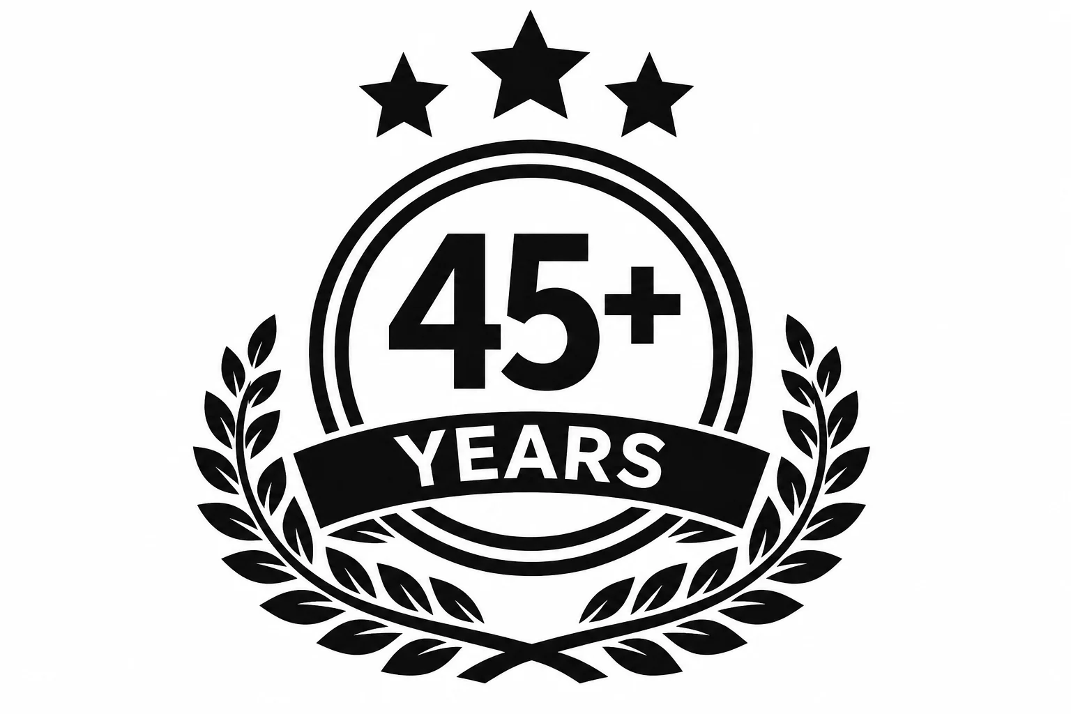 Over 45 Years of Experience