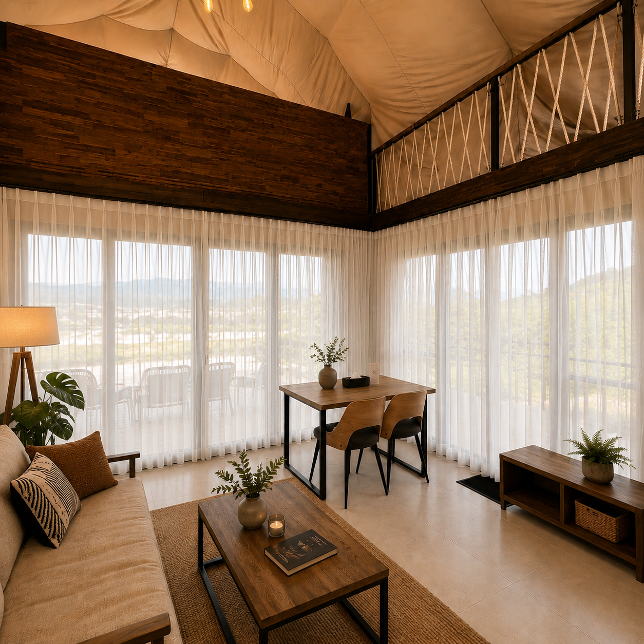 SHEER CHARM scenography