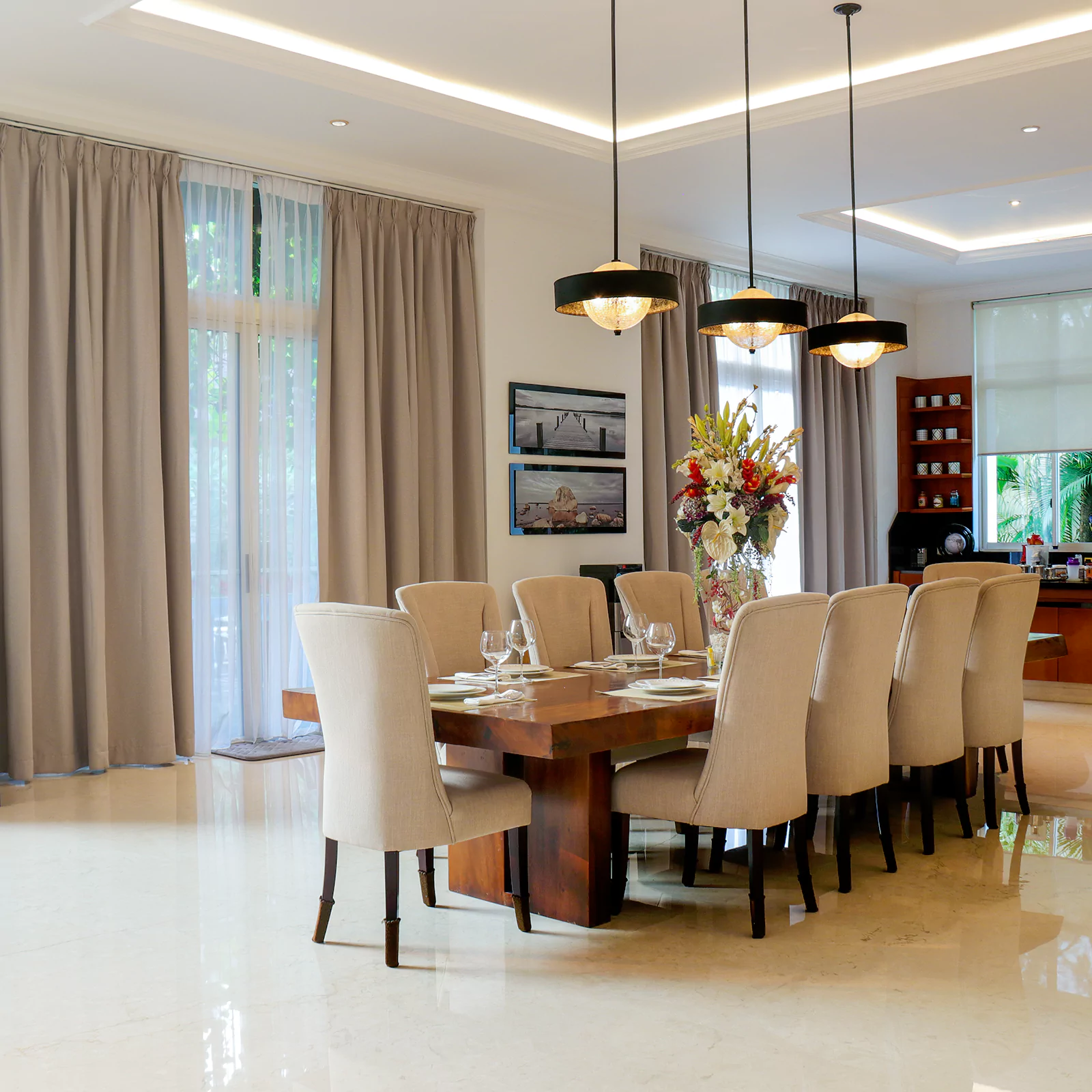Villa Alam Sutera - Dining Room