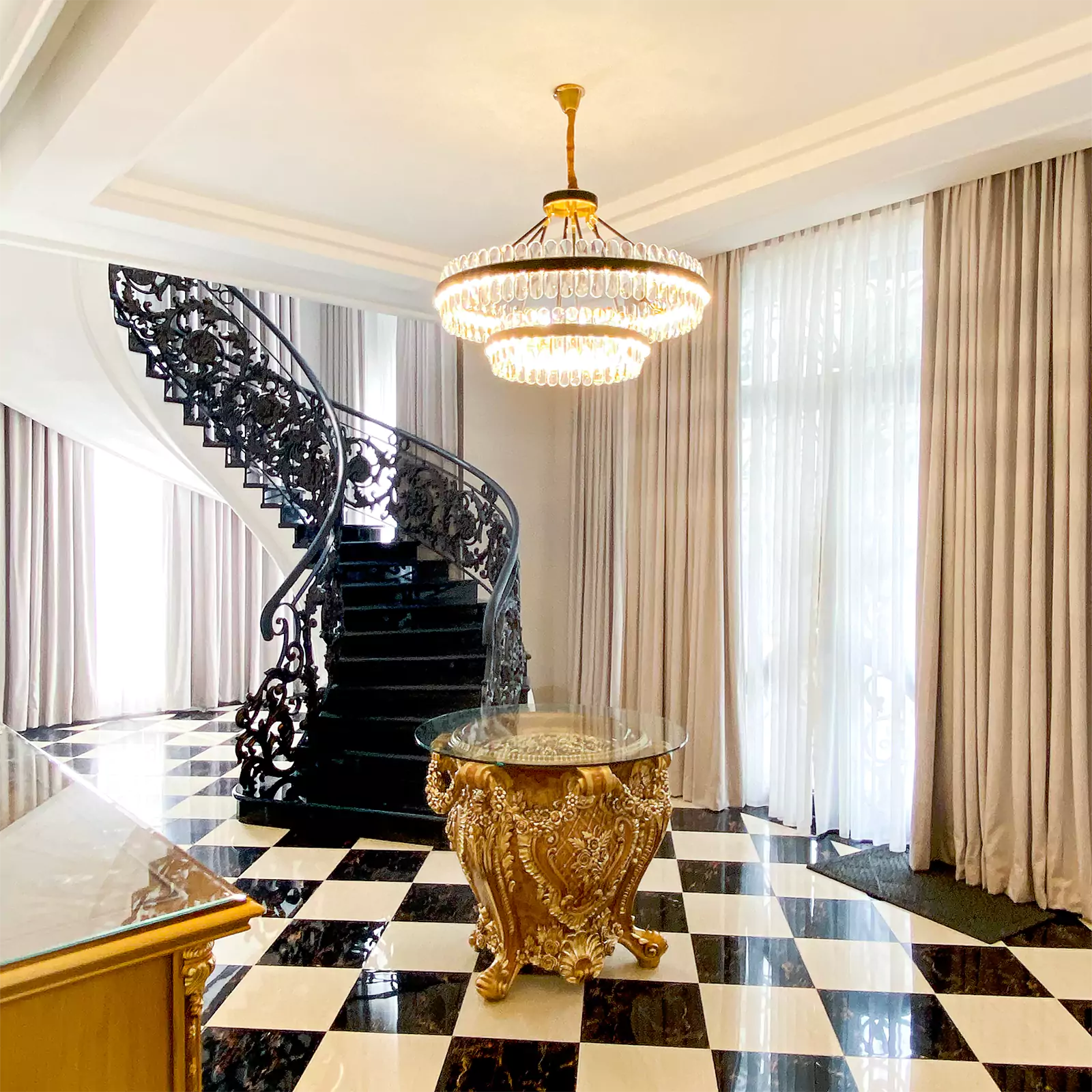 Rumah Cikarang - Curtain & Sheer