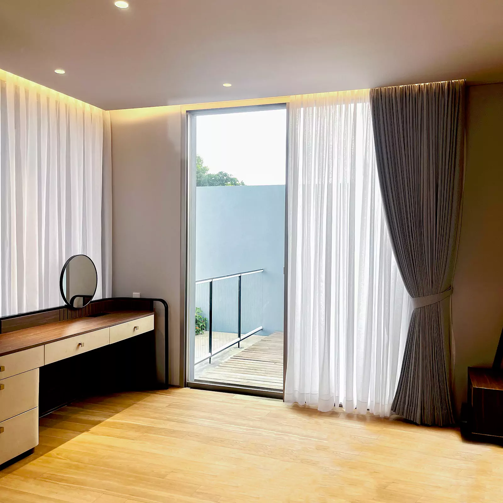 Villa Kelapa Gading - Curtain