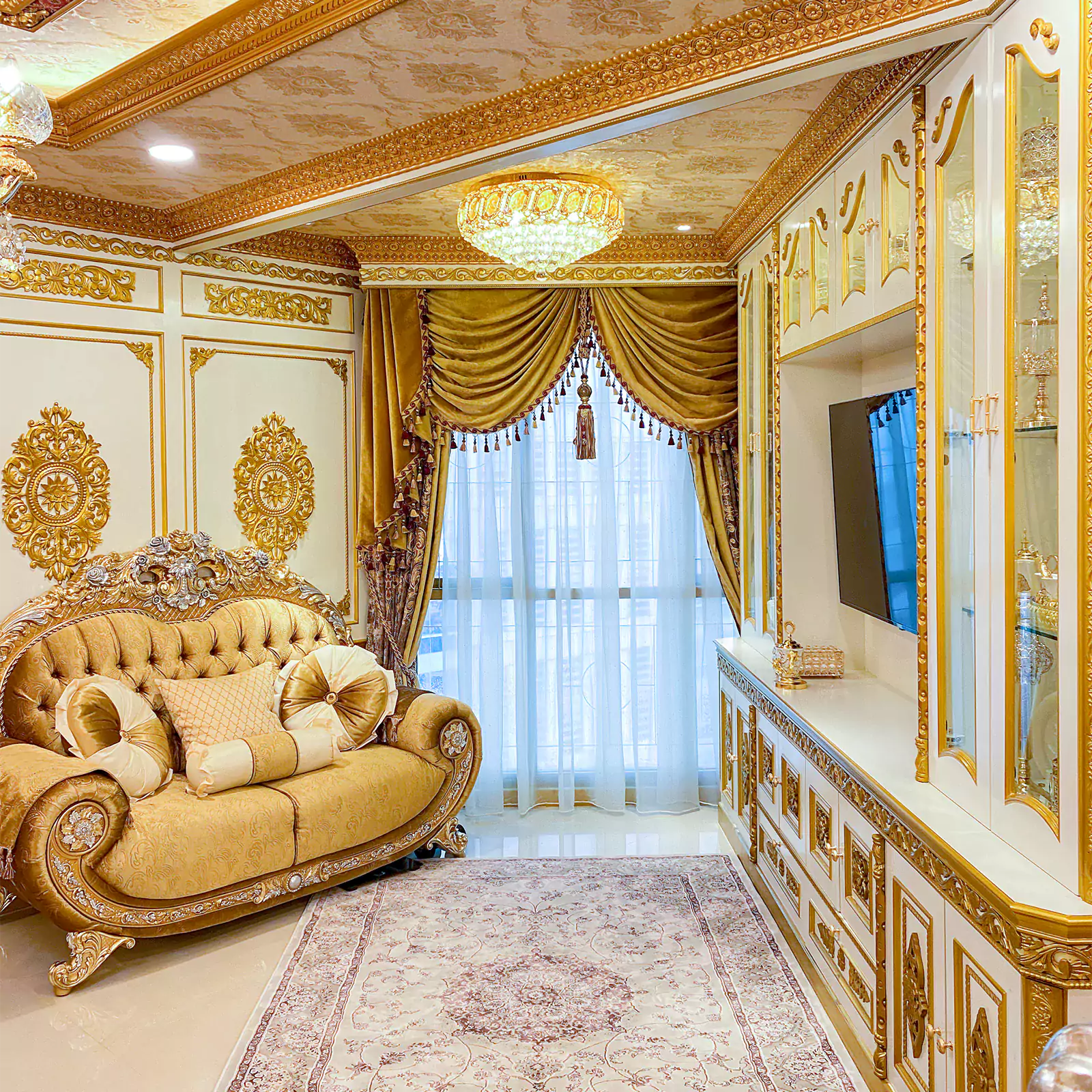 Classic Curtains @Apt Oasis