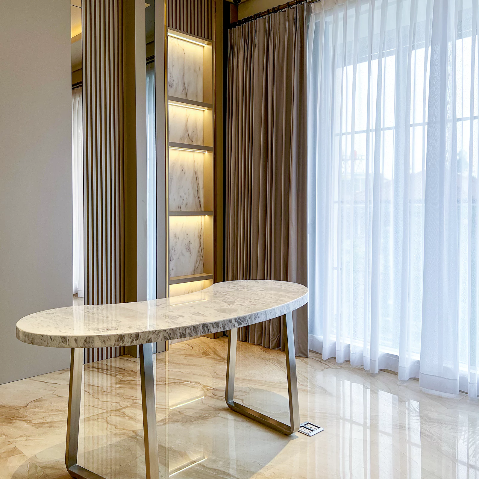 Pulo Gebang - Curtain and Sheer
